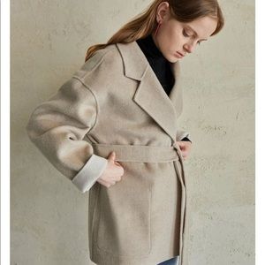 Wrap Wool Coat